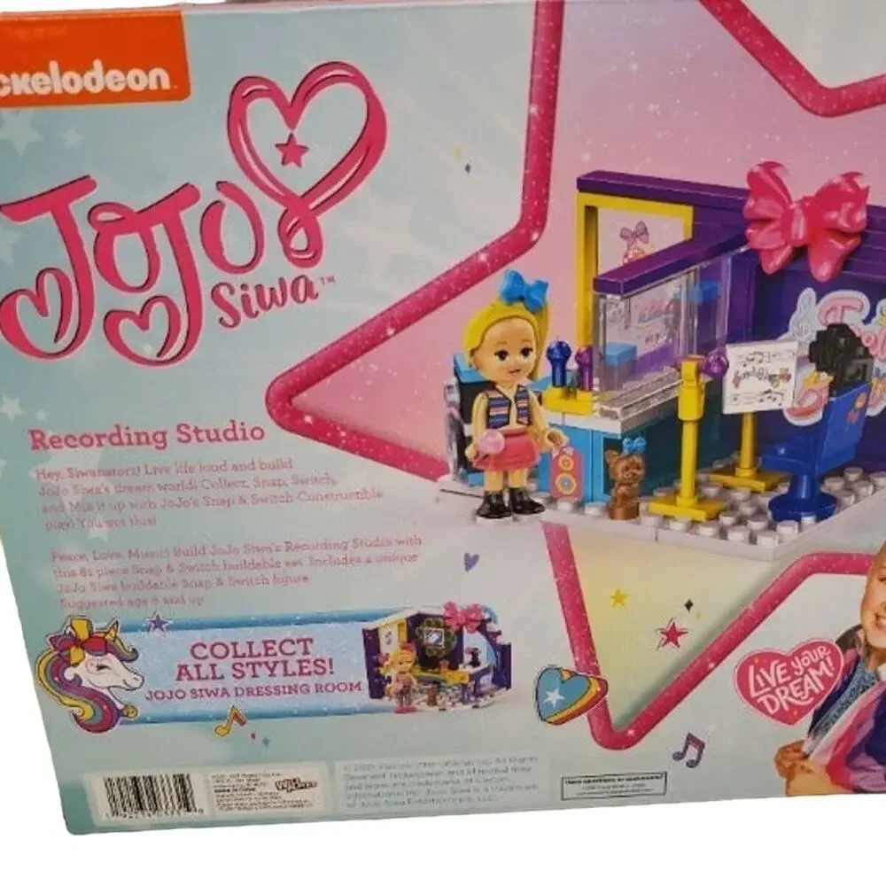 JoJo Siwa Building Sets JoJo Siwa Snap and Switch Building Kit Building STEM